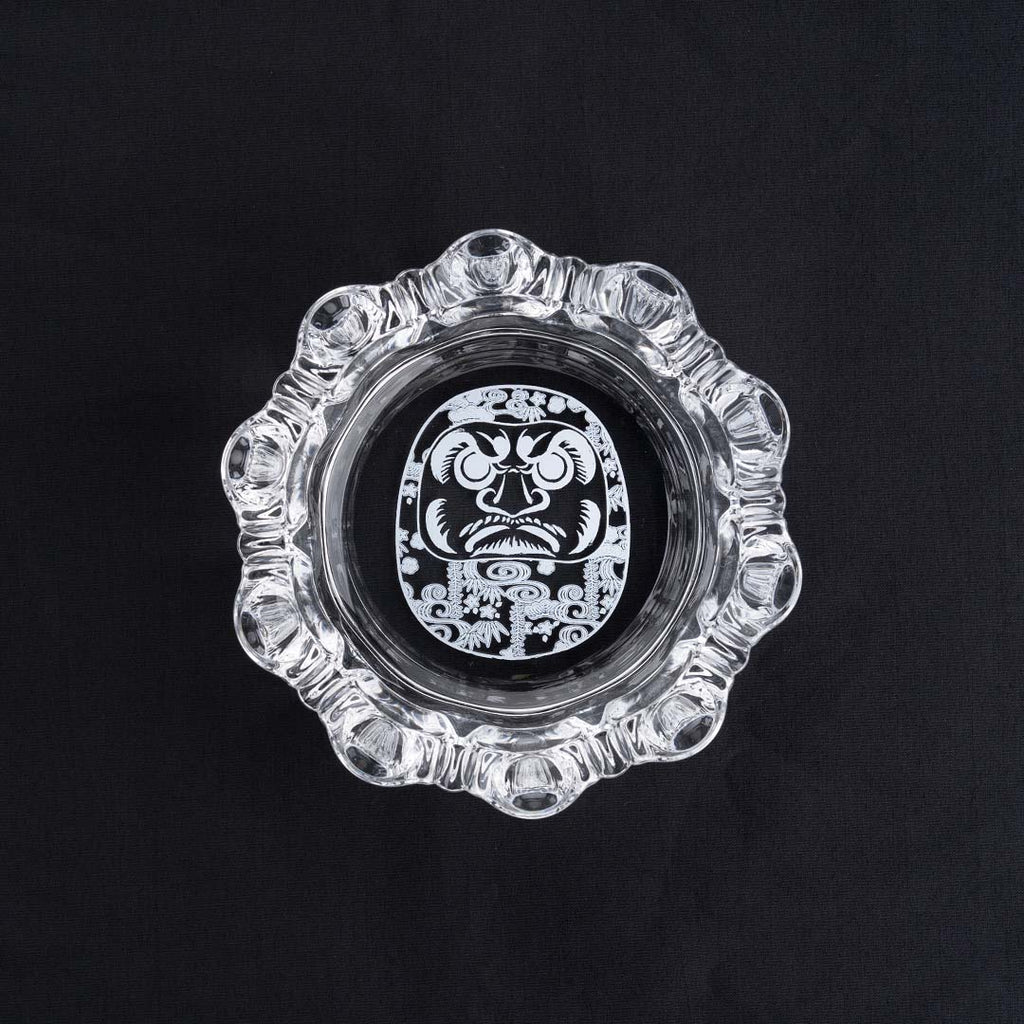 【788】DARUMA glass tray