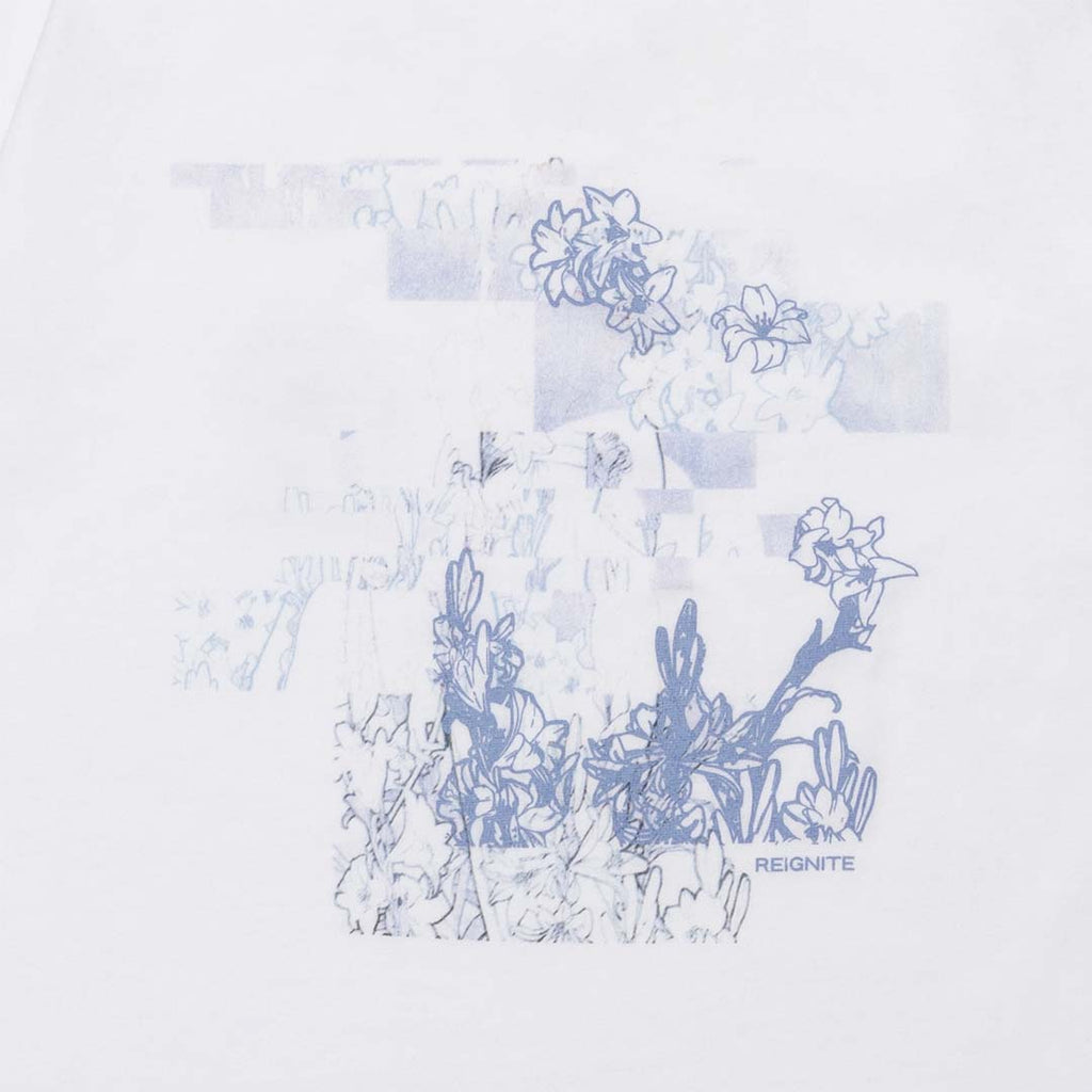 【REIGNITE Lily】Flower TEE - White