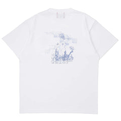 【REIGNITE Lily】Flower TEE - White