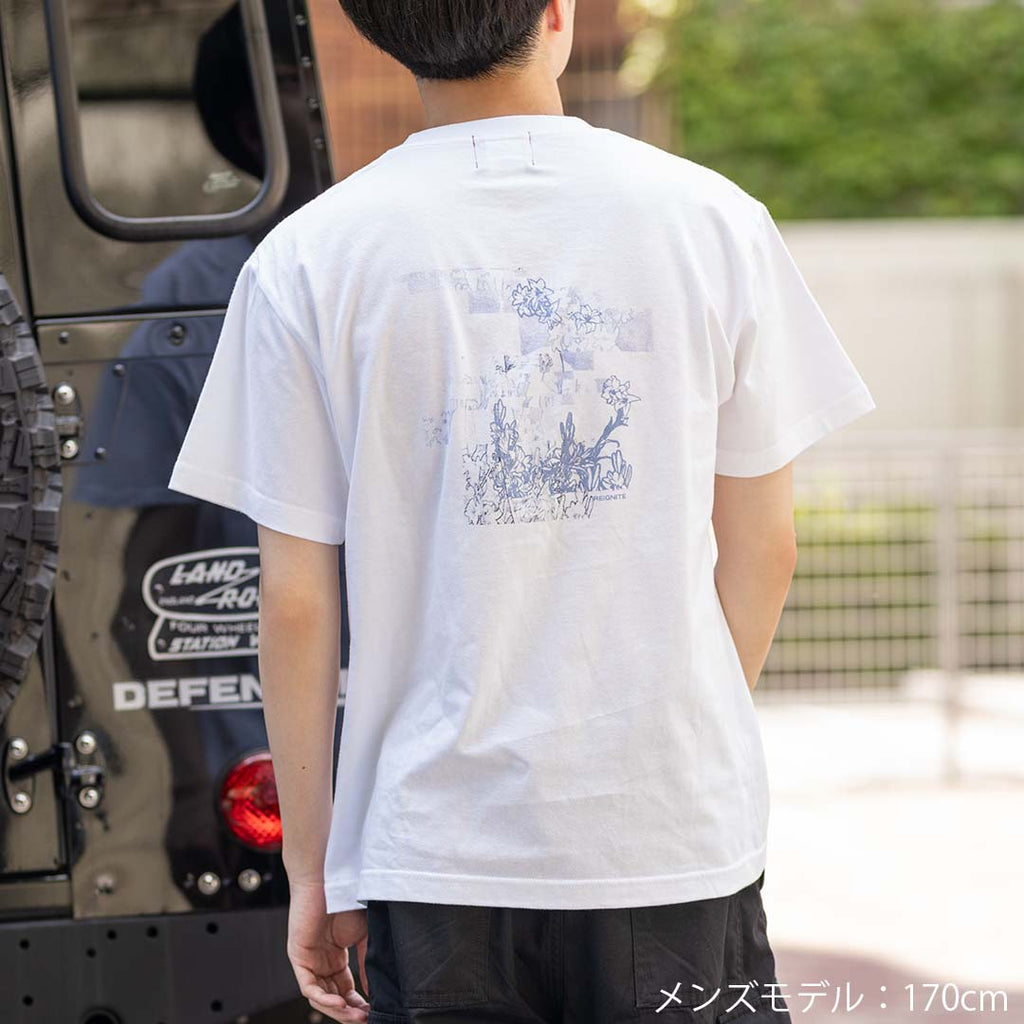【REIGNITE Lily】Flower TEE - White