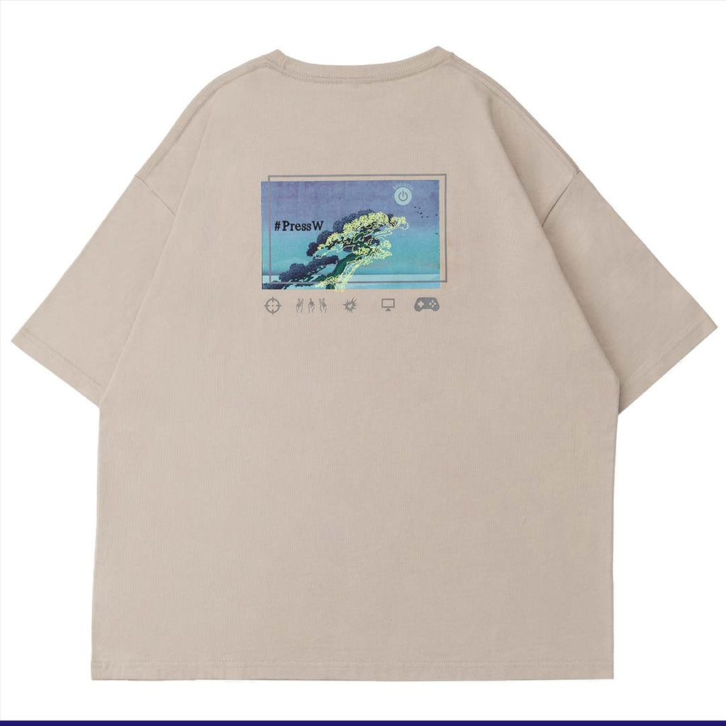 【UKIYOE】#PressW TEE