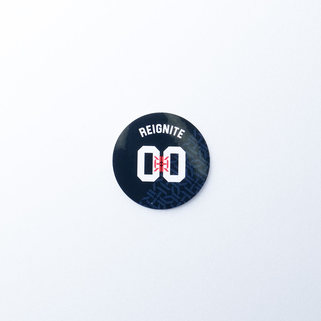 Round Number Sticker - 00