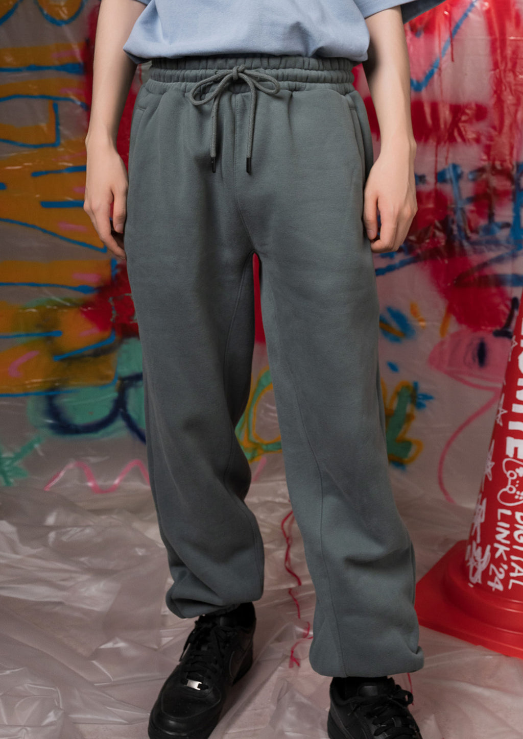 【DIGITAL LINK】MUSUBI LOGO Pants